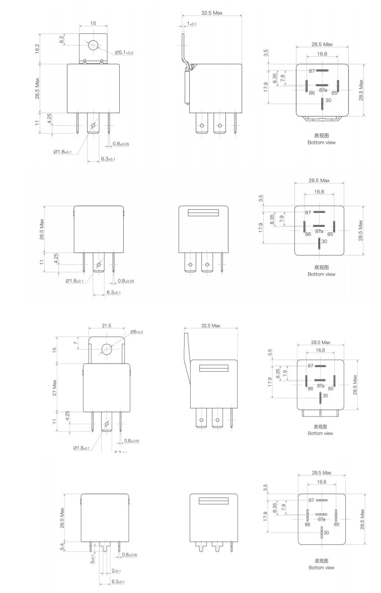 General Purpose Automotive Power Relay