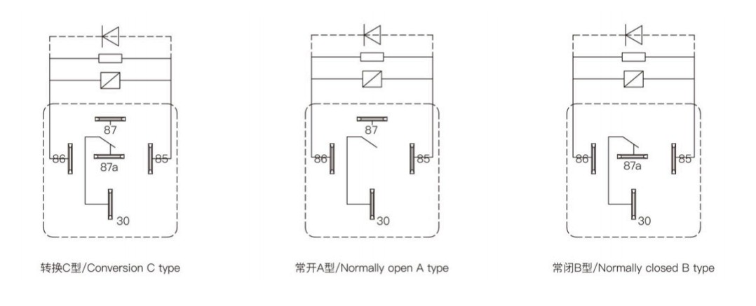 General Purpose With Bracket Automotive Power Relay